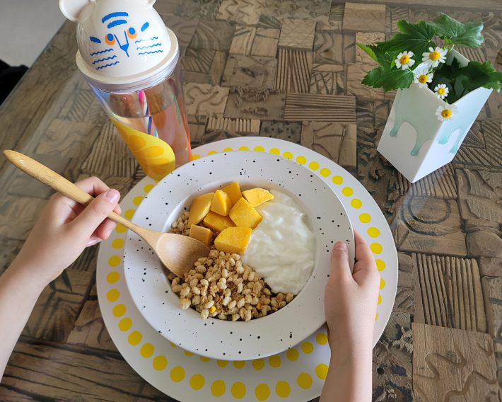 ワンプレートで食べるシリアル
