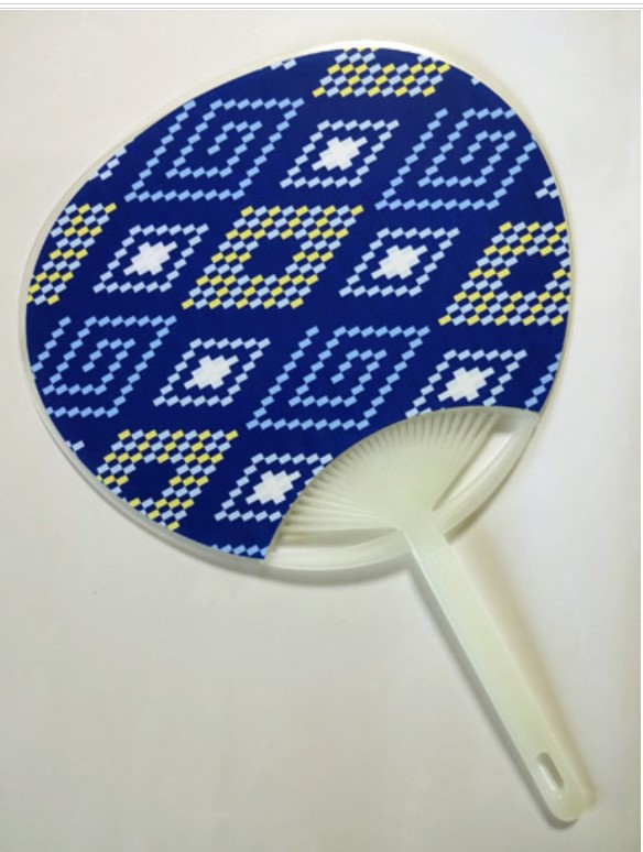 エクセルアート「うちわ」（画像：ExcelARTMuseumサイトより）