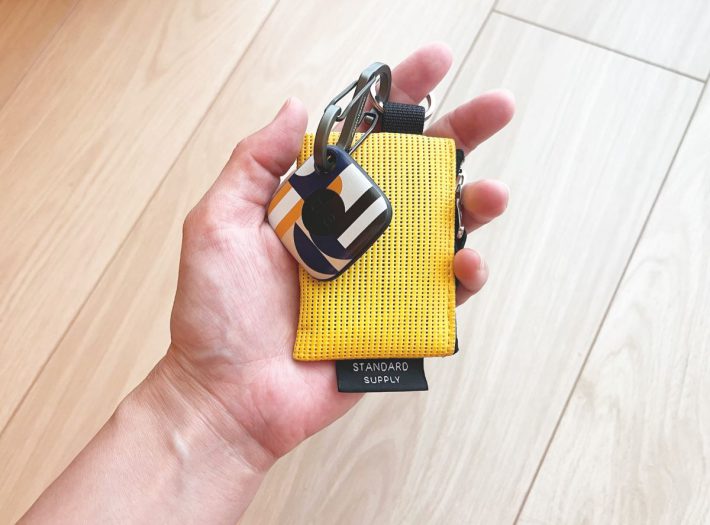 本体に直接カラビナをつけられる