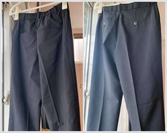 左：ワークマン　右：ユニクロ