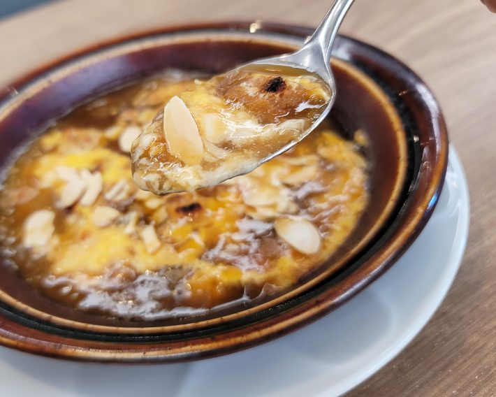 卵と玉ねぎのズッパ