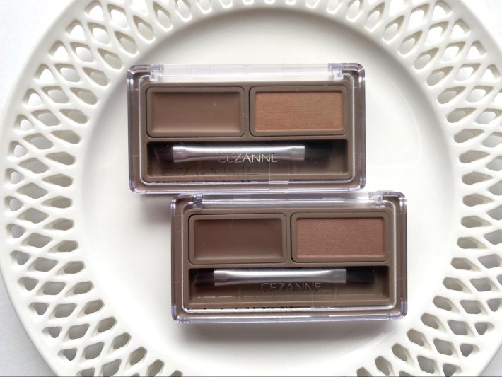 セザンヌ アイブロウワックス&パウダー