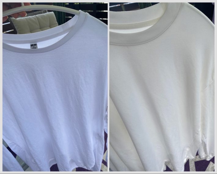 左：ユニクロ　右：ワークマン