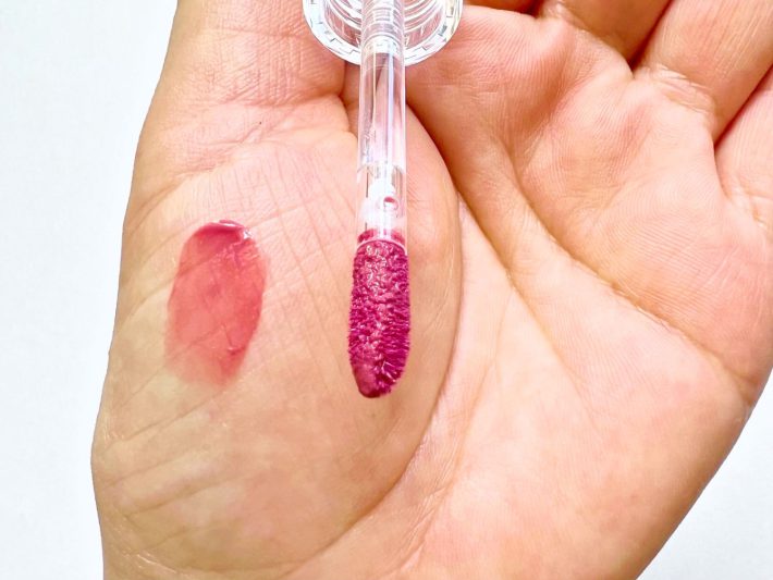 手で試してみたら自然な血色感