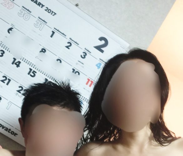 全裸　記念写真 