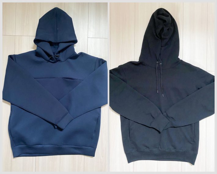 左：ワークマン　右：ユニクロ