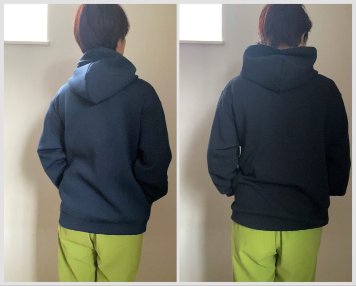 左：ワークマン　右：ユニクロ