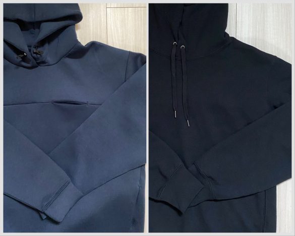 左：ワークマン　右：ユニクロ