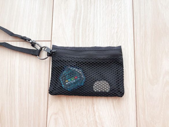 前面がメッシュになっているので一目瞭然