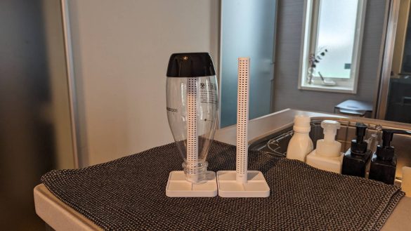 乾きづらくて悩んでいた炭酸水メーカーのボトルも