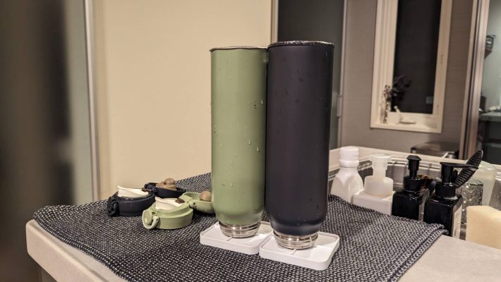 水筒を乾かしてみた