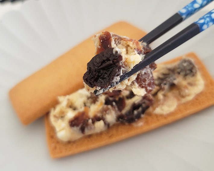 シャトー・レザンには、ゴールデンレーズン種、フレームシードレス種の2種類が使われています