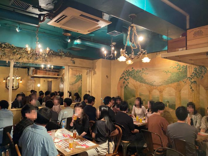 2023年10月29日で東京・恵比寿で開催された「街で合コン」