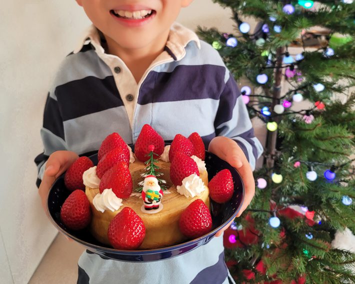 難しくないケーキ作りは、子どもも大人も笑顔になります