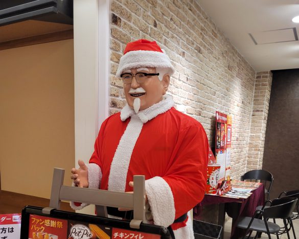 クリスマスと言えば、チキン。ケンタッキーが一強なのでしょうか!?