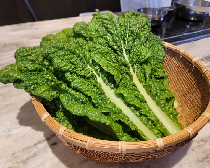 博多雑煮に使われるかつお菜