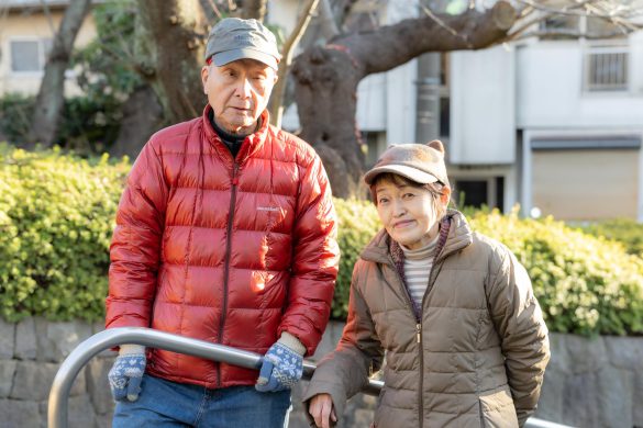 左から、藤澤勇夫監督、馬場民子プロデューサー