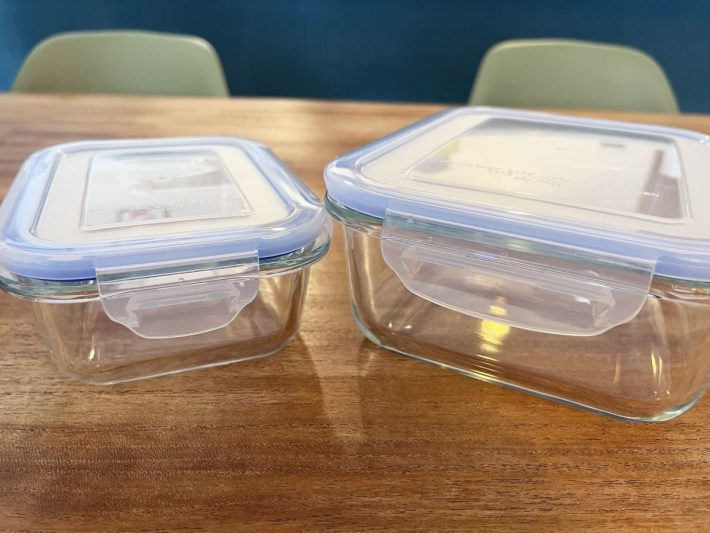 劣化しない＆衛生的なガラス製の保存容器