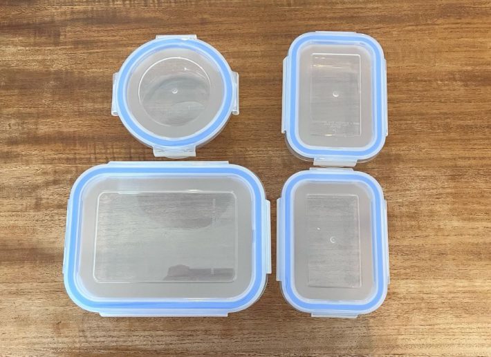 長方形＆円形タイプのガラス製容器