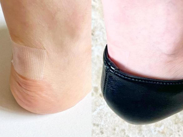 靴を履くとかなり近づかなければ気づかない