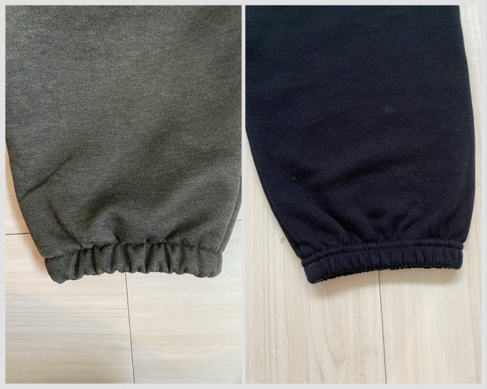 左：ワークマン　右：ユニクロ