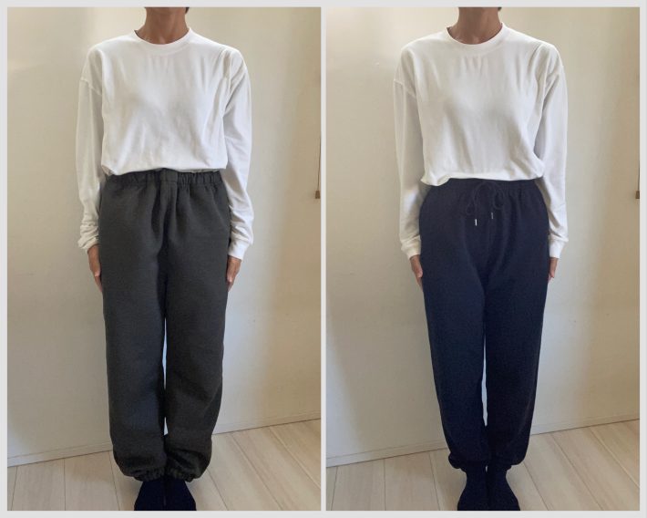 左：ワークマン　右：ユニクロ