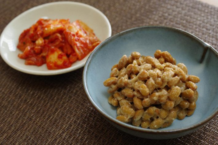 納豆とキムチ