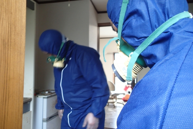 特殊清掃現場の様子