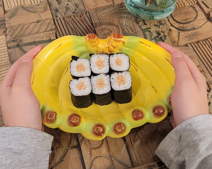 フライングタイガーで購入したバナナ型の食器