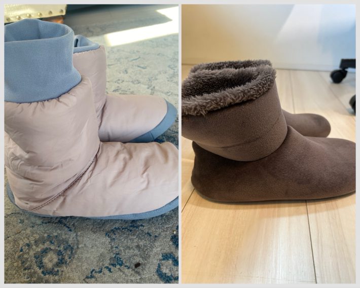 左：ワークマン　右：ユニクロ