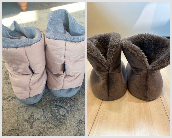 左：ワークマン　右：ユニクロ