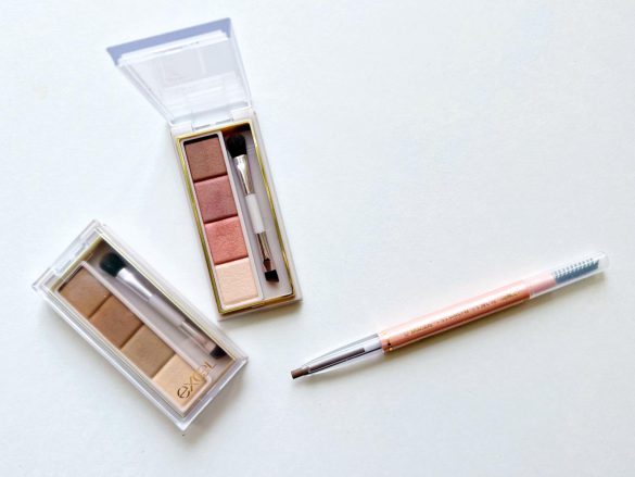 マスカラ液が乾いたらパウダーやペンシルで整える