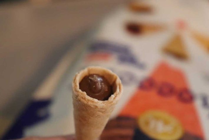 チョコウエハースコーン