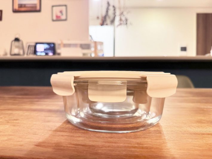 フタをしたまま入れ子収納できる