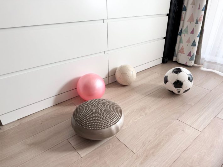 リビングや子ども部屋に転がっているボール類