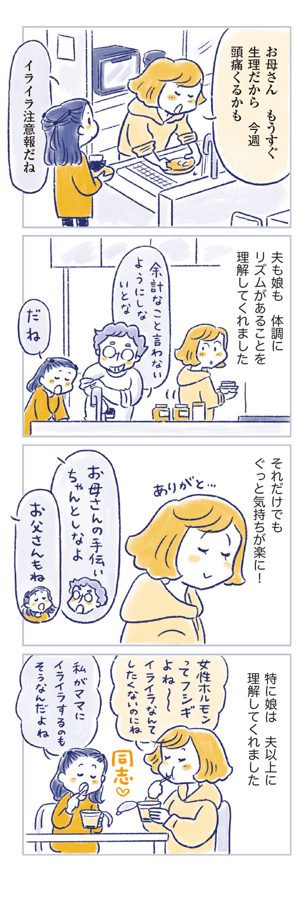 私の生理のしまい方