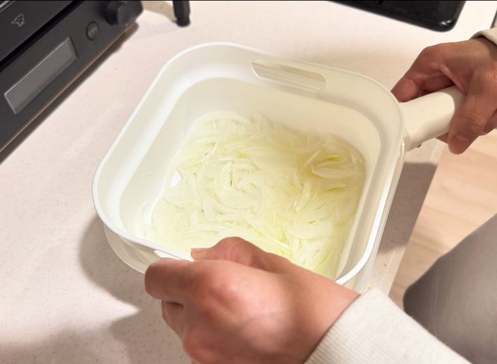 ザルもかなりいい仕事をしてくれる