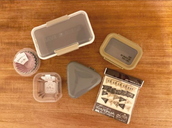 セリアのお弁当グッズ各種