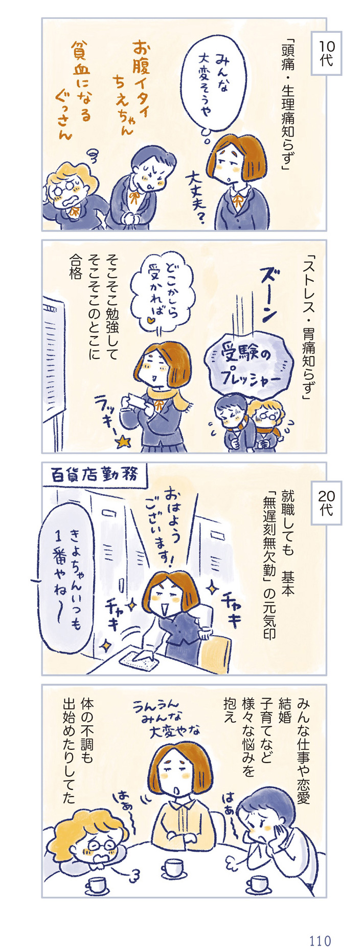 私の生理のしまい方