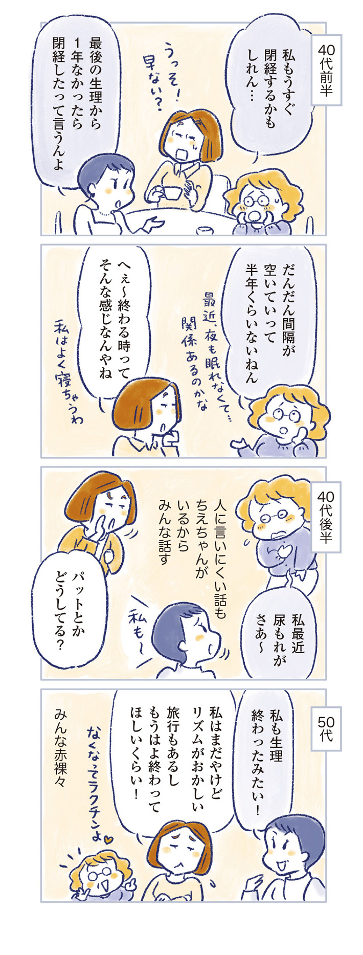 私の生理のしまい方