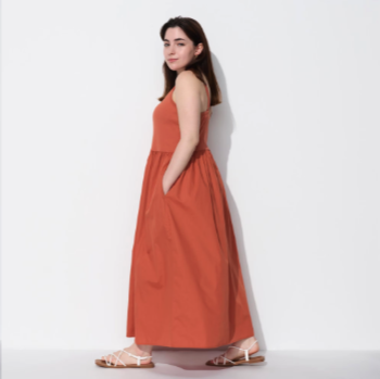 コンビネーションブラキャミソールワンピース（丈標準113.5～123cm）