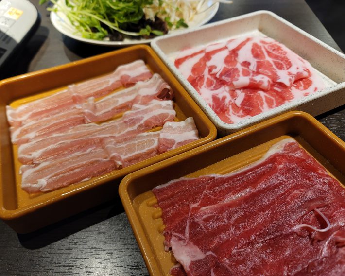 しゃぶ葉のお肉たち