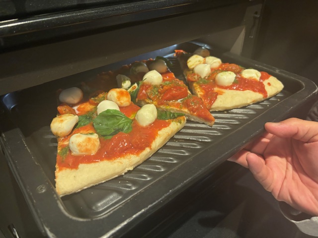 コストコ「マルゲリータ」を焼く