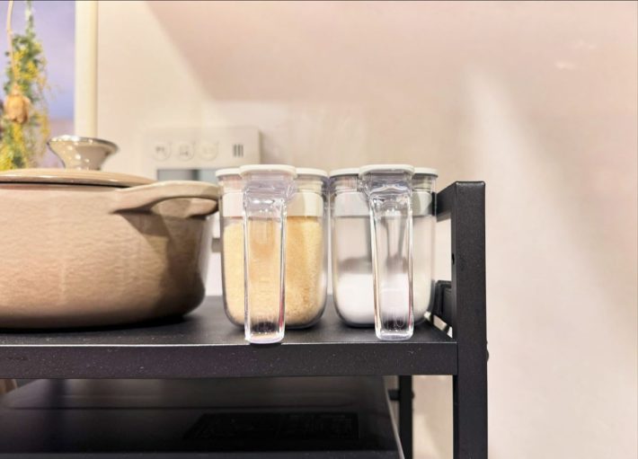 使っている人の満足度が高いマーナの調味料ポット