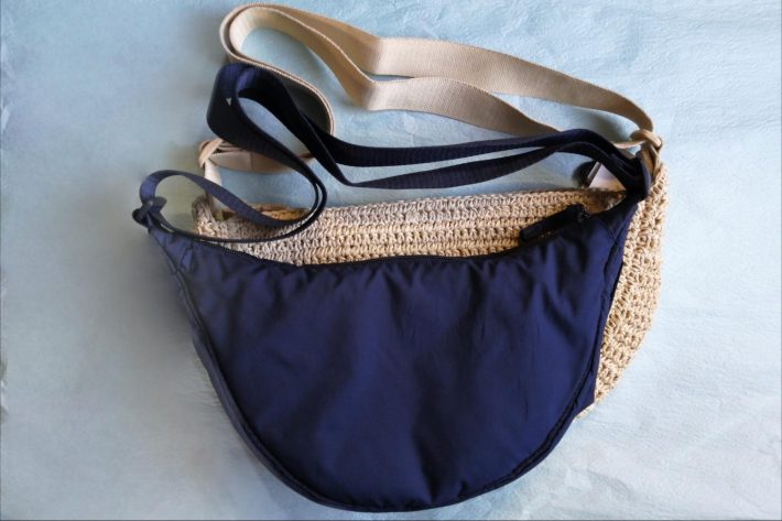 ラウンドミニクロシェバッグ