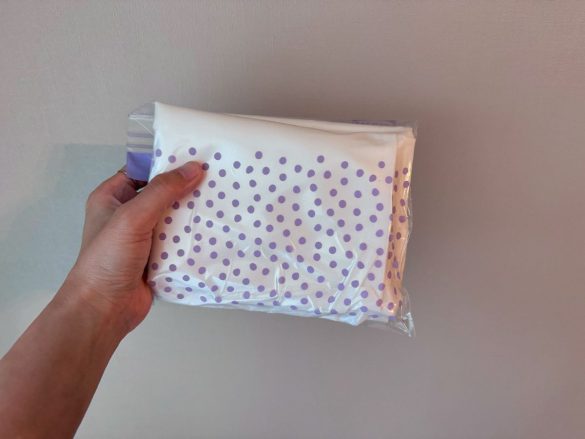 乾燥袋は畳めば持ち出しもラクラク