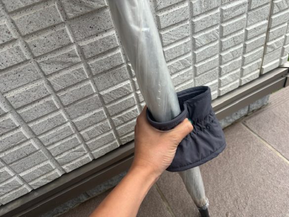 さっと拭き取れる