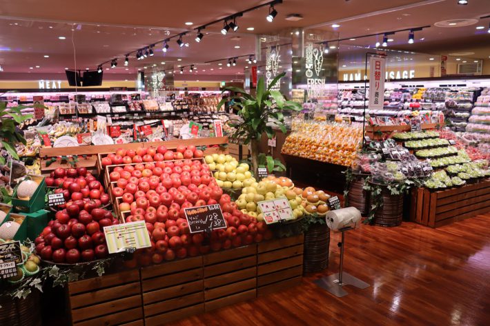 ベイシア　売り場