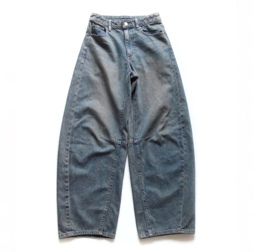 バレルレッグジーンズ／GU