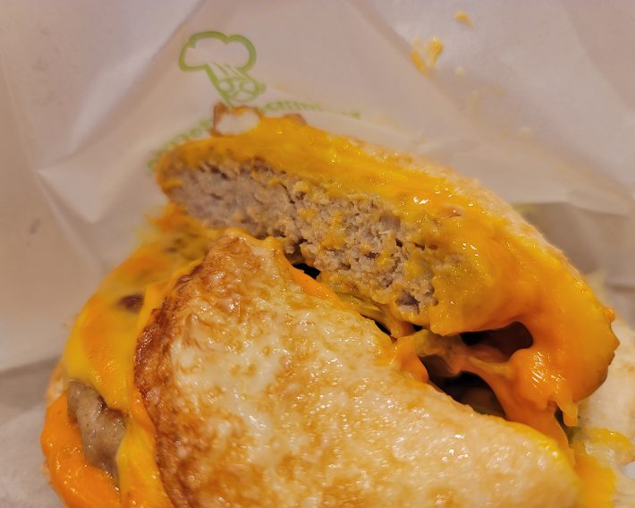 コメダの1センチ厚パティ